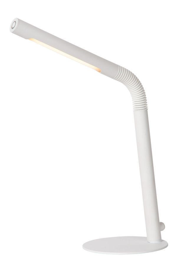 Lucide GILLY - Oplaadbare Bureaulamp - Accu/Batterij - LED Dimb. - 1x3W 2700K - Wit