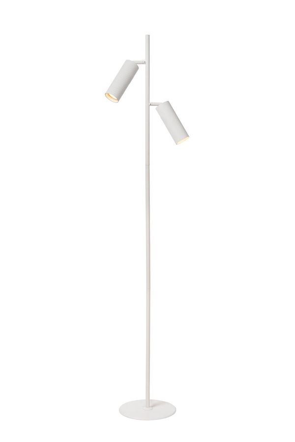 Lucide CLUBS - Vloerlamp - 2xGU10 - Wit