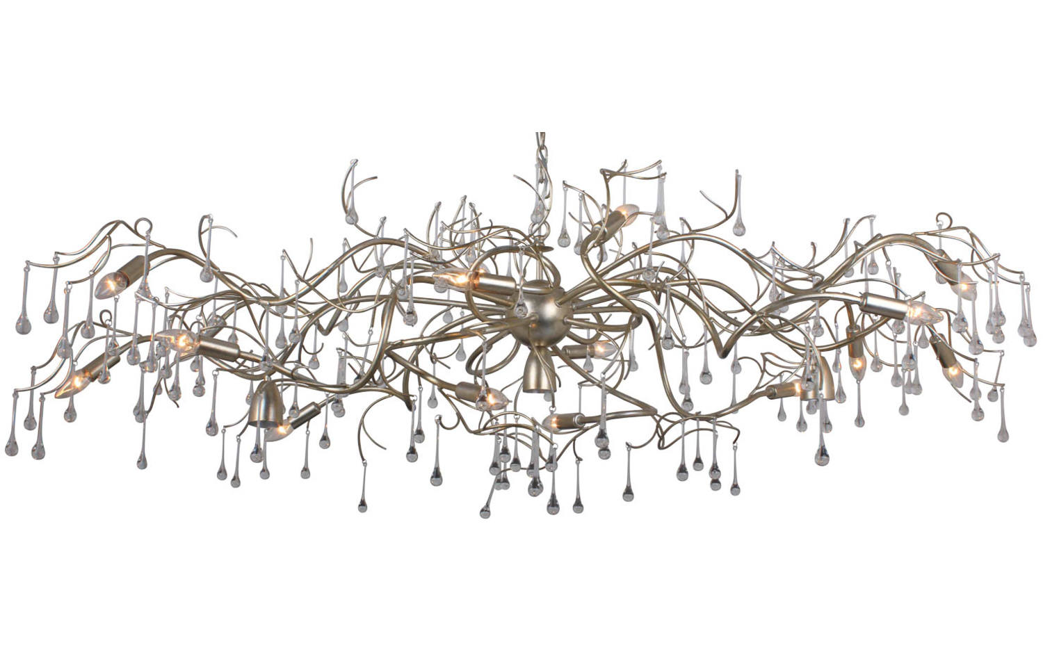 Goossens Excellent Hanglamp William, Hanglamp met 16 lichtpunten 1 Goossens Excellent Hanglamp William