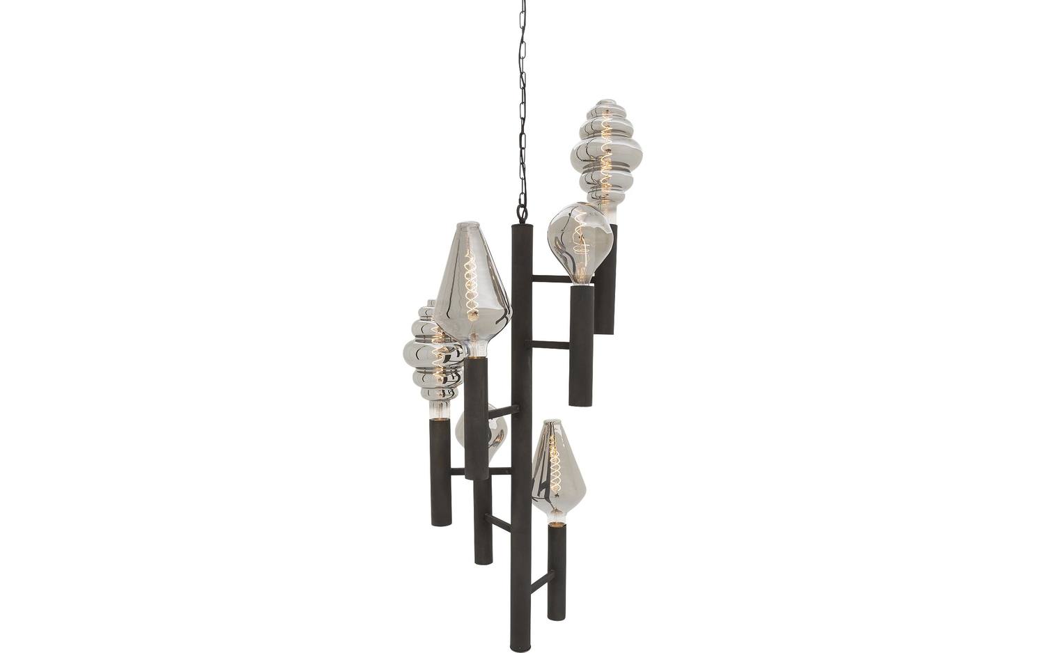 Goossens Excellent Hanglamp Facile, Hanglamp met 6 lichtpunten 1 Goossens Excellent Hanglamp Facile