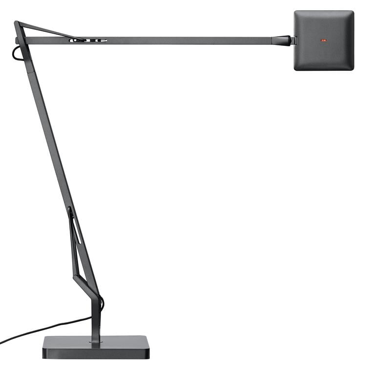Flos Kelvin Edge bureaulamp LED titanium 1 Flos Kelvin Edge bureaulamp LED titanium