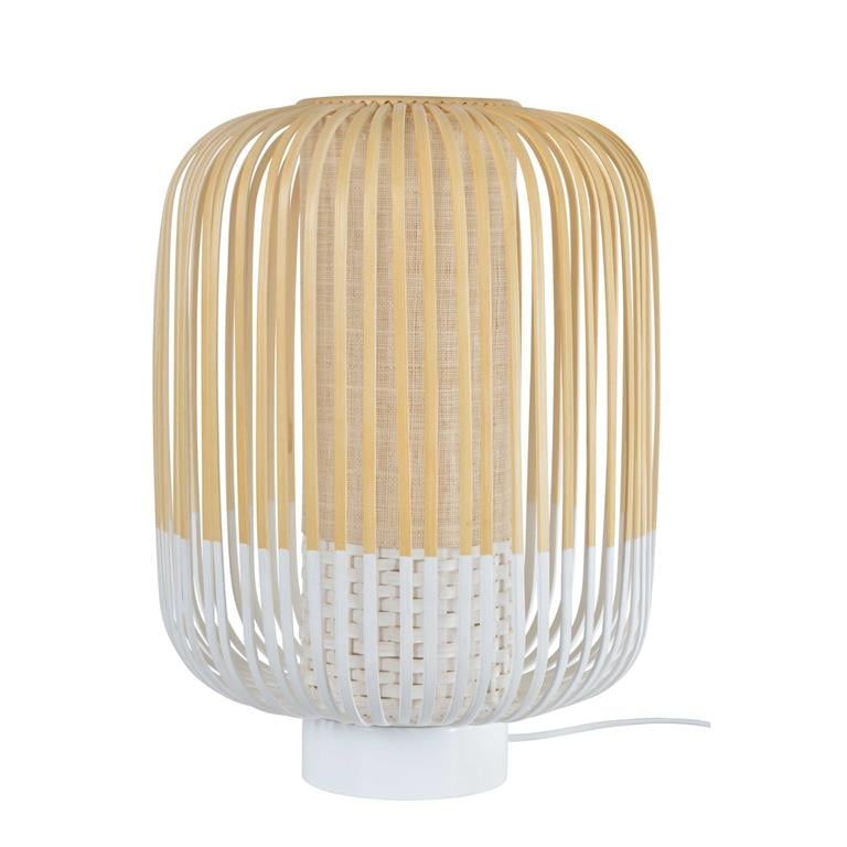 Forestier Bamboo Light tafellamp medium wit 1 Forestier Bamboo Light tafellamp medium wit