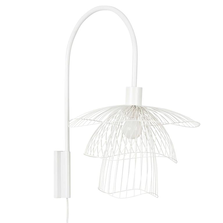 Forestier Papillon wandlamp wit 1 Forestier Papillon wandlamp wit