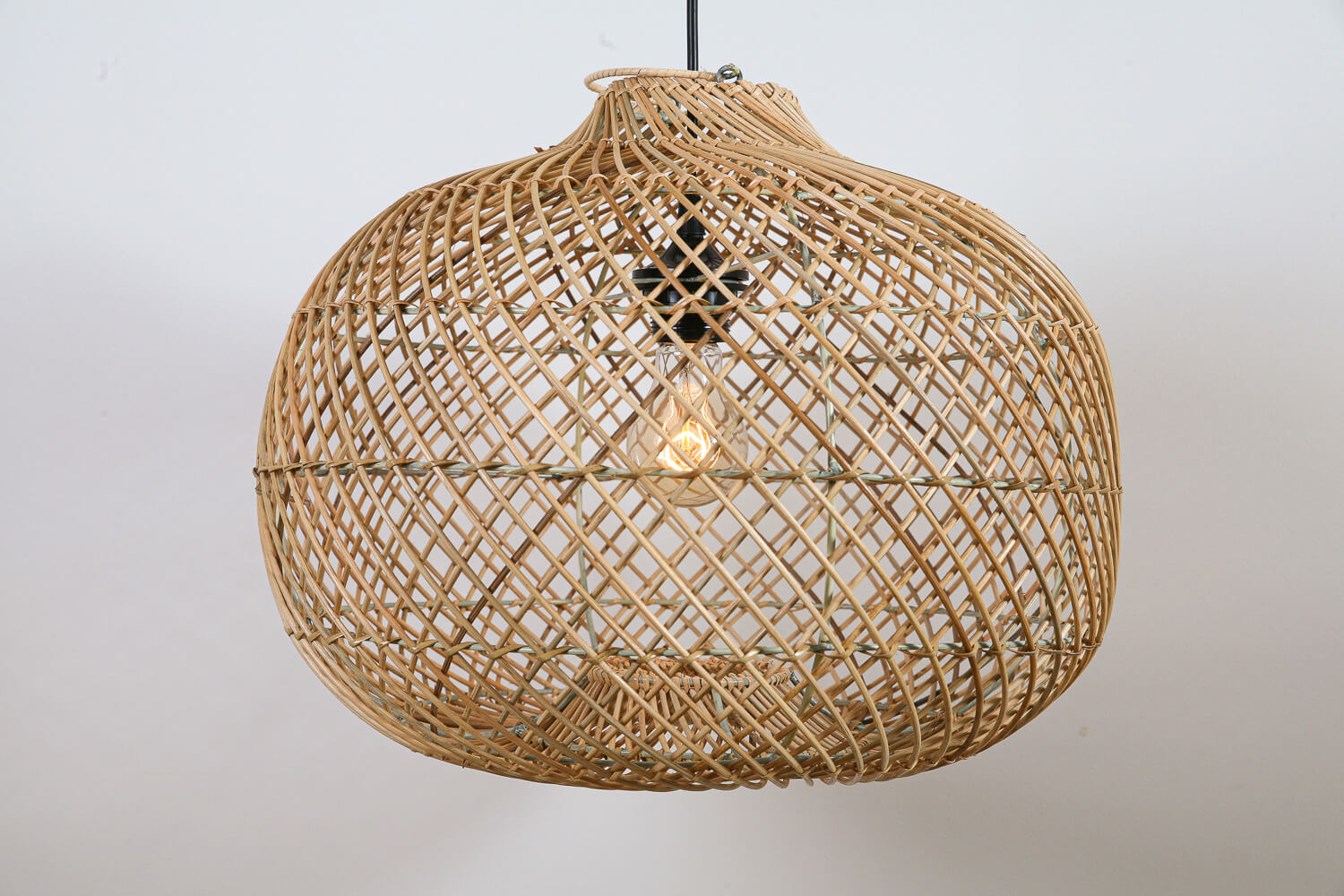 Hanglamp Snake naturel 40cm 1 Hanglamp Snake naturel 40cm