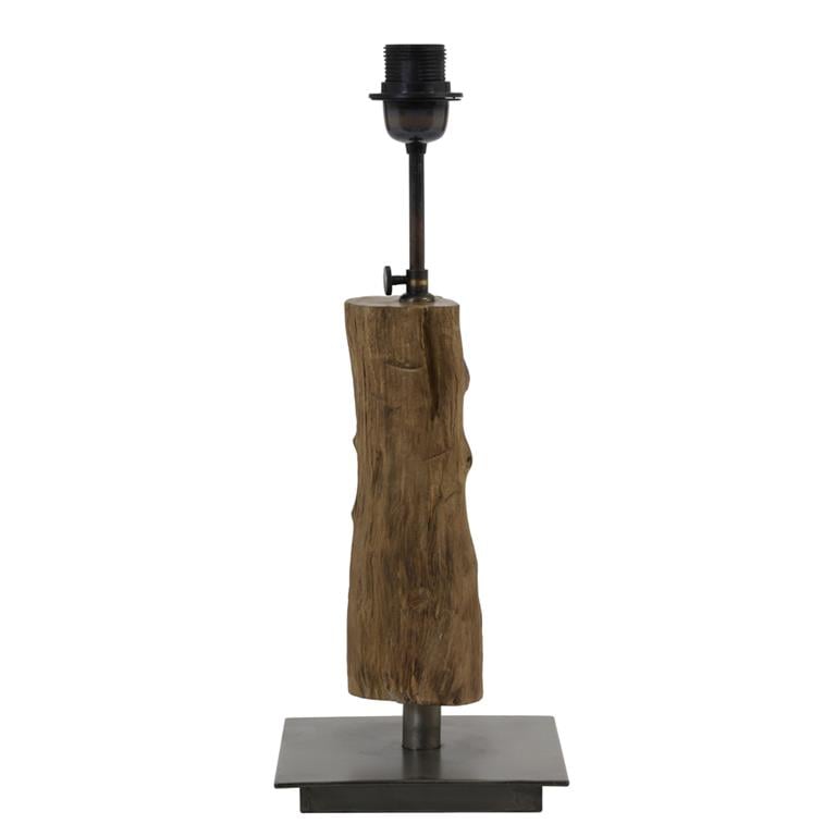 Light & Living Light&living Lampvoet 18x18x30-40 cm SIJI naturel bruin 1 Light & Living Light&living Lampvoet 18x18x30-40 cm SIJI naturel bruin