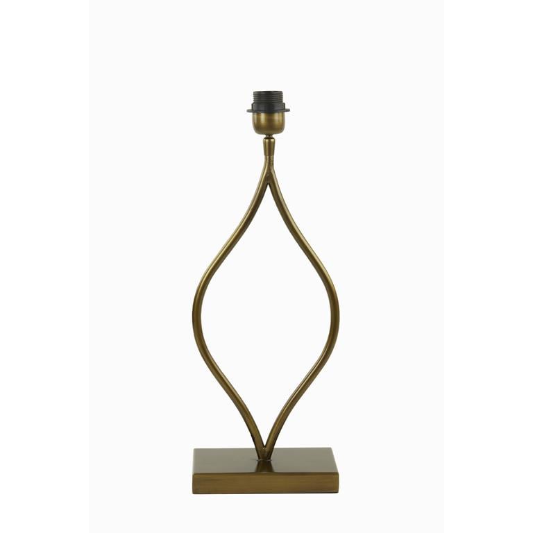 Light & Living Light&living Lampvoet 19,5x12x47 cm OKNO antiek brons 1 Light & Living Light&living Lampvoet 19