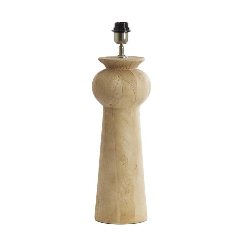 Light & Living Light&living Lampvoet Ø19x45 cm BAGLIO hout mat naturel 1 Light & Living Light&living Lampvoet Ø19x45 cm BAGLIO hout mat naturel