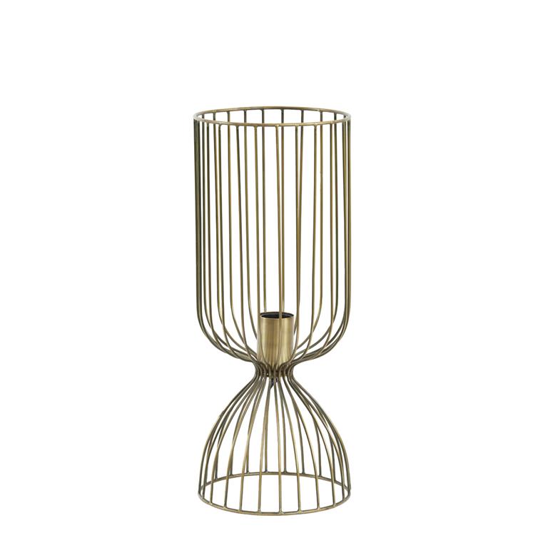 Light & Living Light&living Tafellamp Ø23x42 cm LAZAR antiek brons 1 Light & Living Light&living Tafellamp Ø23x42 cm LAZAR antiek brons