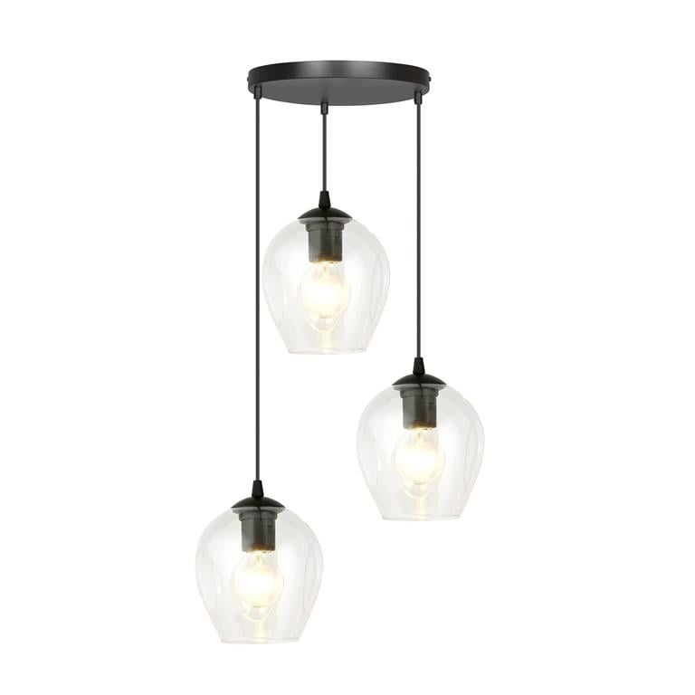 Loft46 3-lichts hanglamp Noah 1 Loft46 3-lichts hanglamp Noah