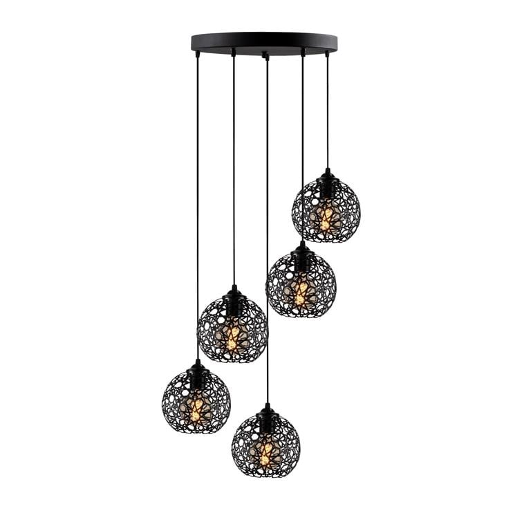 Opviq 5-lichts Hanglamp Callaghan 1 Opviq 5-lichts Hanglamp Callaghan