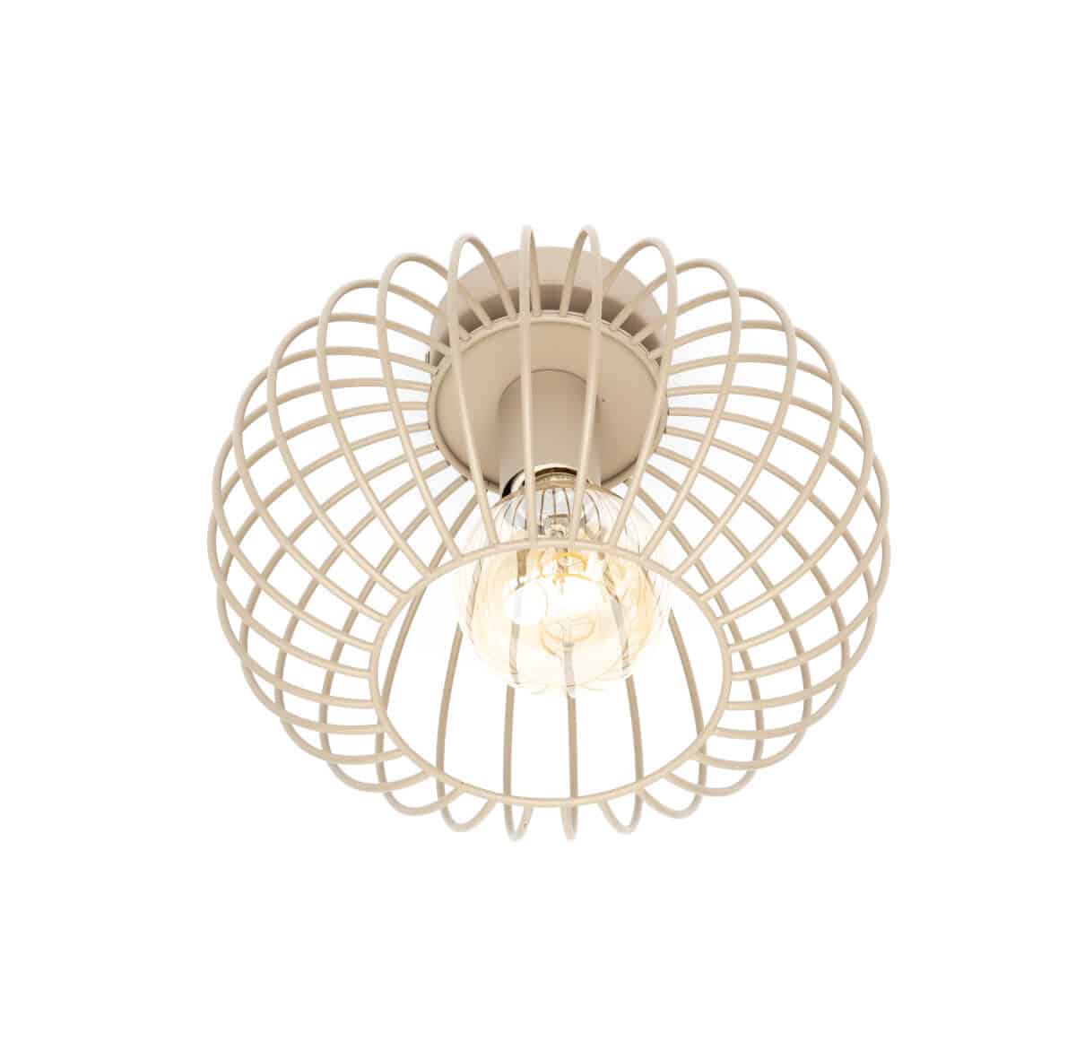 Plafondlamp Wire zand 30cm 1 Plafondlamp Wire zand 30cm