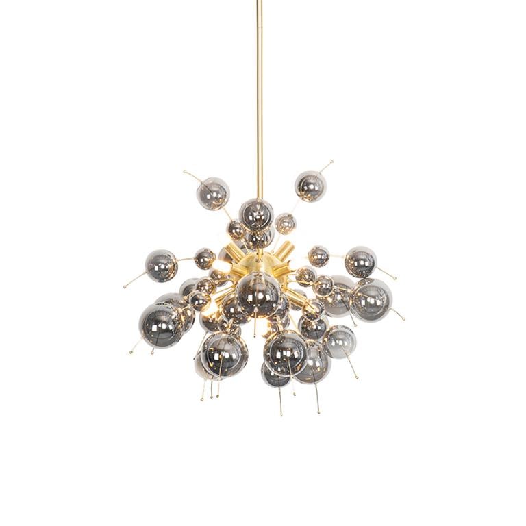 QAZQA Hanglamp explode - Goud|messing - Design - D 500mm 1 QAZQA Hanglamp explode - Goud|messing - Design - D 500mm