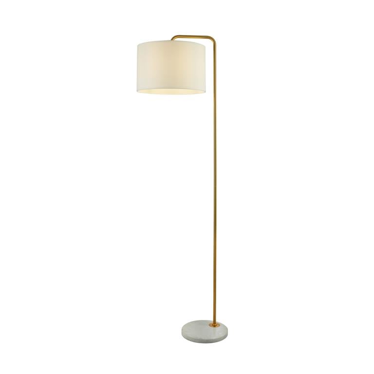 Searchlight Gallow Vloerlamp - Goud 1 Searchlight Gallow Vloerlamp - Goud