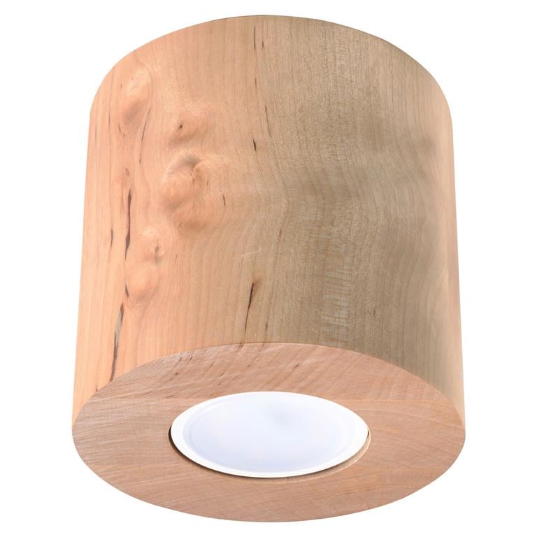 Sollux Plafondlamp Orbis hout 1 Sollux Plafondlamp Orbis hout