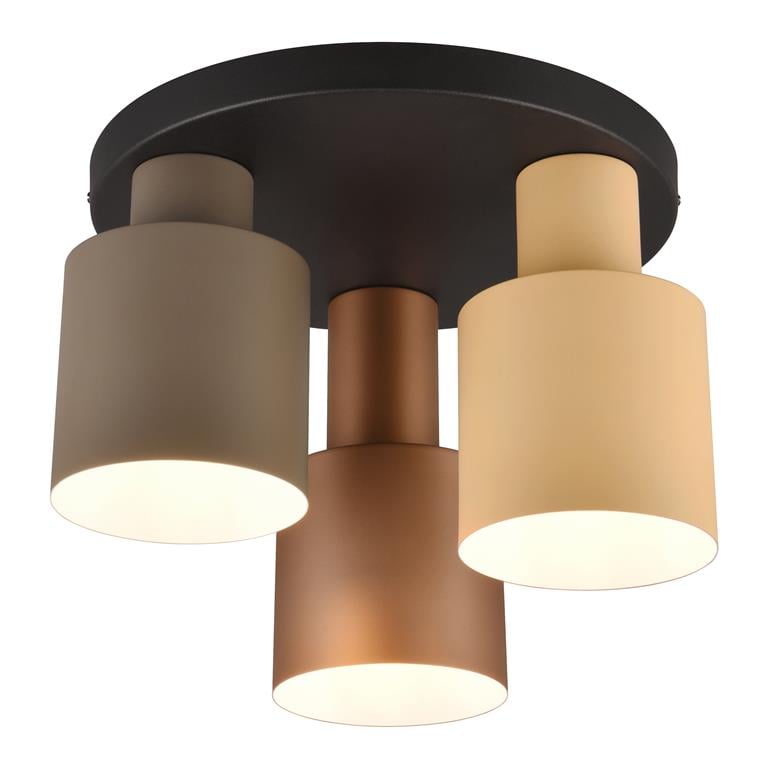TRIO Agudo Plafondlamp 3x E27 1 TRIO Agudo Plafondlamp 3x E27