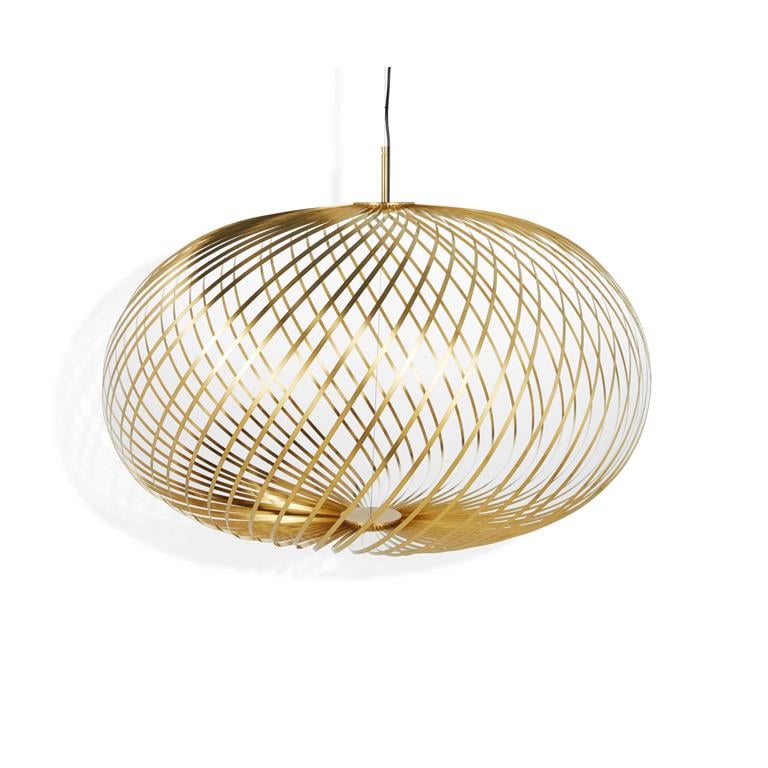 Tom Dixon Spring hanglamp LED large messing 1 Tom Dixon Spring hanglamp LED large messing