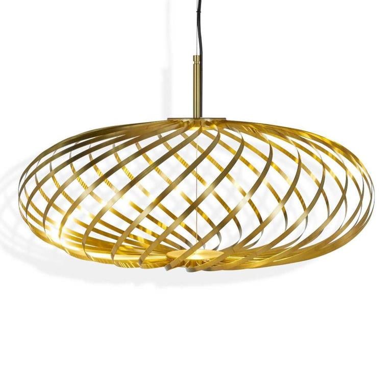 Tom Dixon Spring hanglamp LED small messing 1 Tom Dixon Spring hanglamp LED small messing