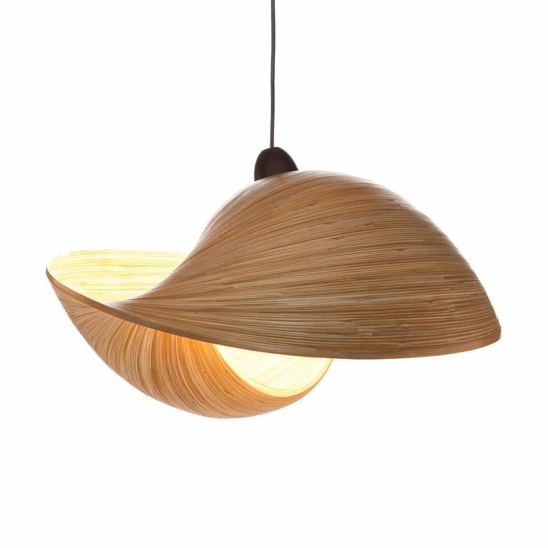 Villaflor Hanglamp Bamboo Shell 60cm 1 Villaflor Hanglamp Bamboo Shell 60cm