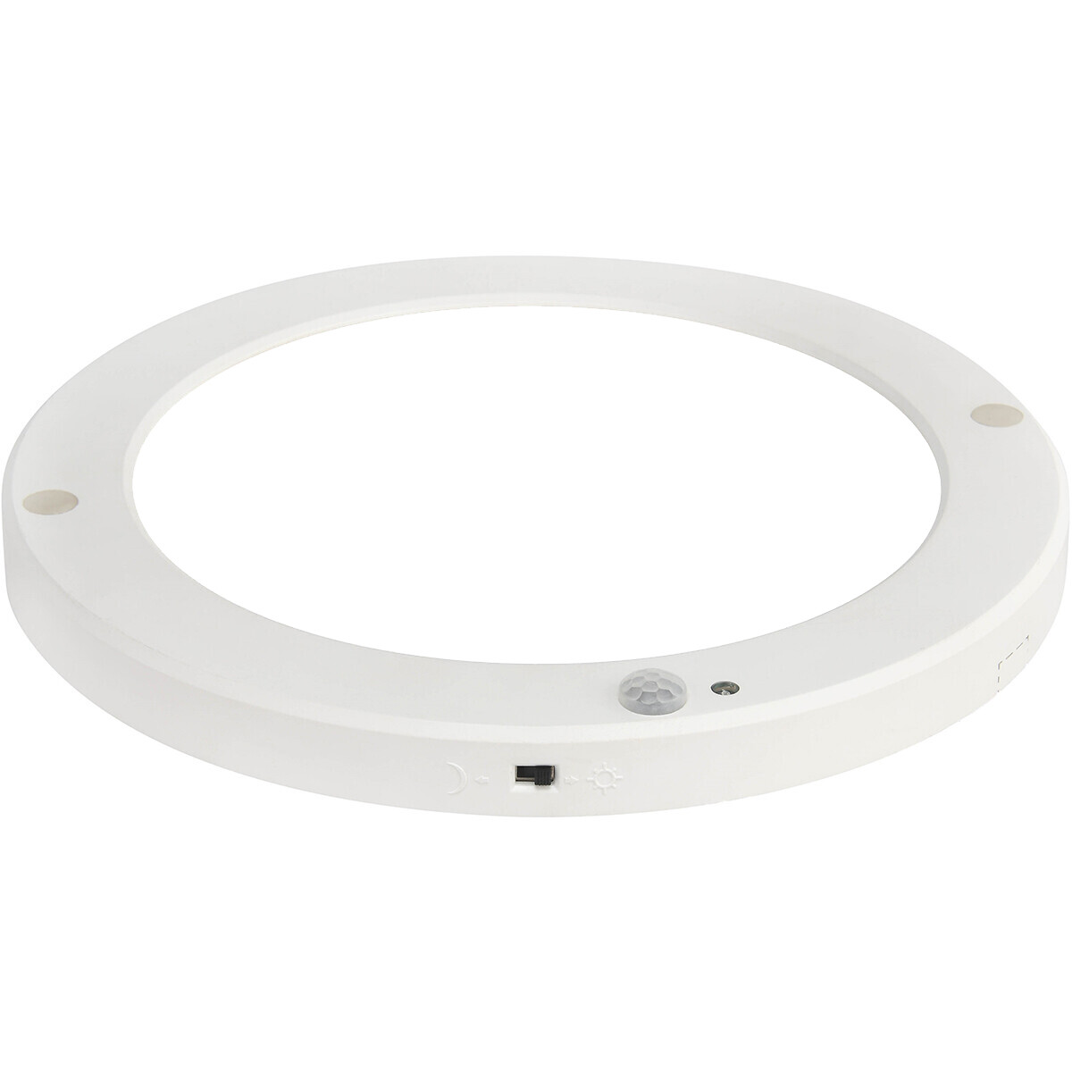 LED Plafondlamp met Bewegingssensor + Dag en Nacht Sensor - 18W - Helder/Koud Wit 6500K - 360° Zichthoek - Opbouw/Inbouw - Rond - Mat Wit 1 LED Plafondlamp met Bewegingssensor + Dag en Nacht Sensor - 18W - Helder/Koud Wit 6500K - 360° Zichthoek - Opbouw/Inbouw - Rond - Mat Wit