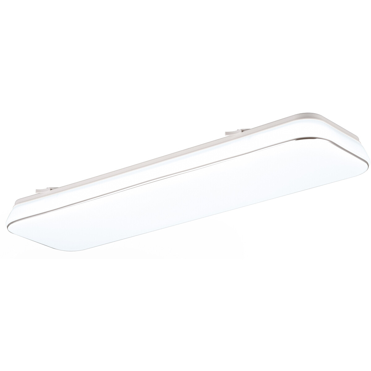 LED Plafondlamp - Plafondverlichting - Trion Lana - 28W - Natuurlijk Wit 4000K - Dimbaar - Rechthoek - Wit - Kunststof 1 LED Plafondlamp - Plafondverlichting - Trion Lana - 28W - Natuurlijk Wit 4000K - Dimbaar - Rechthoek - Wit - Kunststof