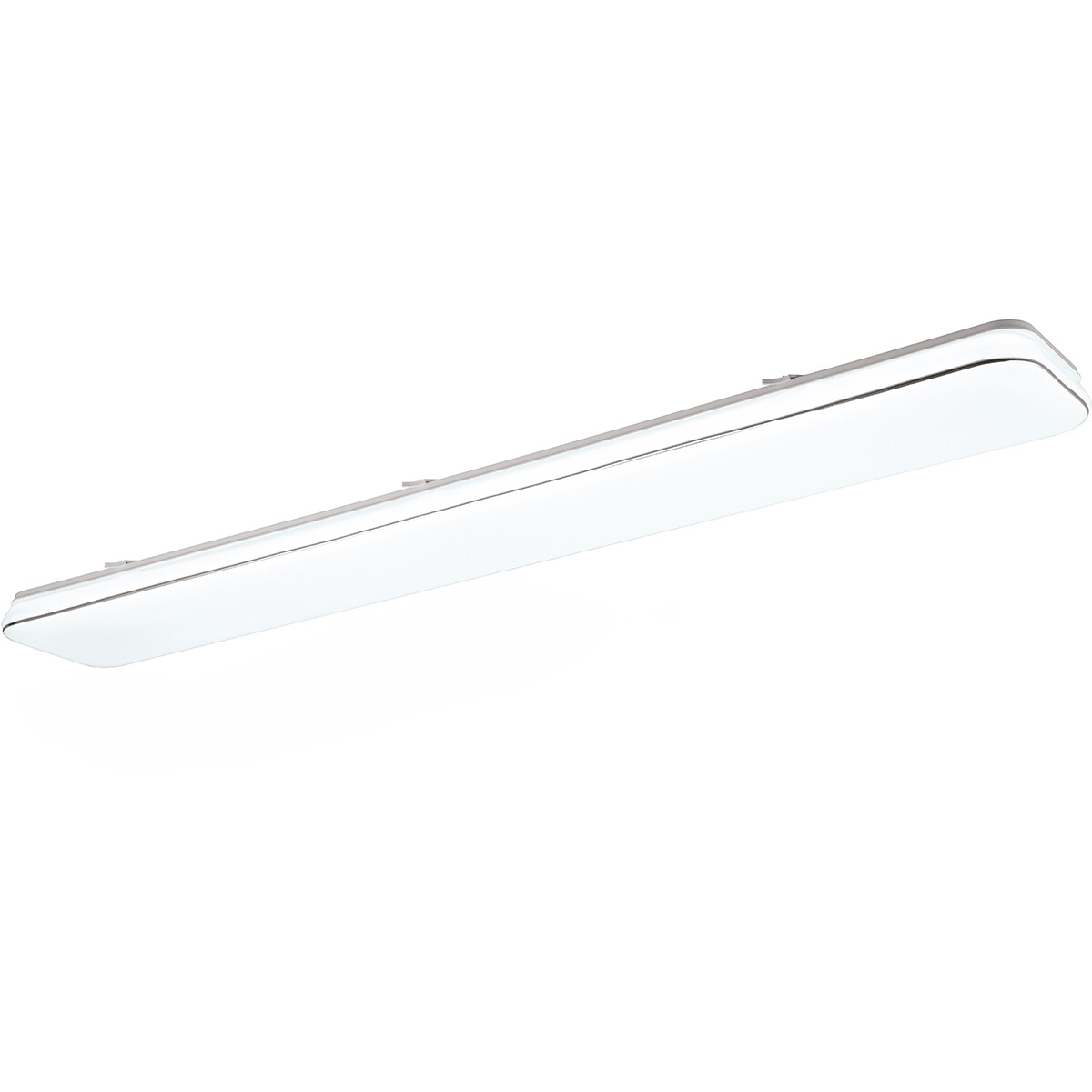 LED Plafondlamp - Plafondverlichting - Trion Lana - 46W - Natuurlijk Wit 4000K - Dimbaar - Rechthoek - Wit - Kunststof 1 LED Plafondlamp - Plafondverlichting - Trion Lana - 46W - Natuurlijk Wit 4000K - Dimbaar - Rechthoek - Wit - Kunststof