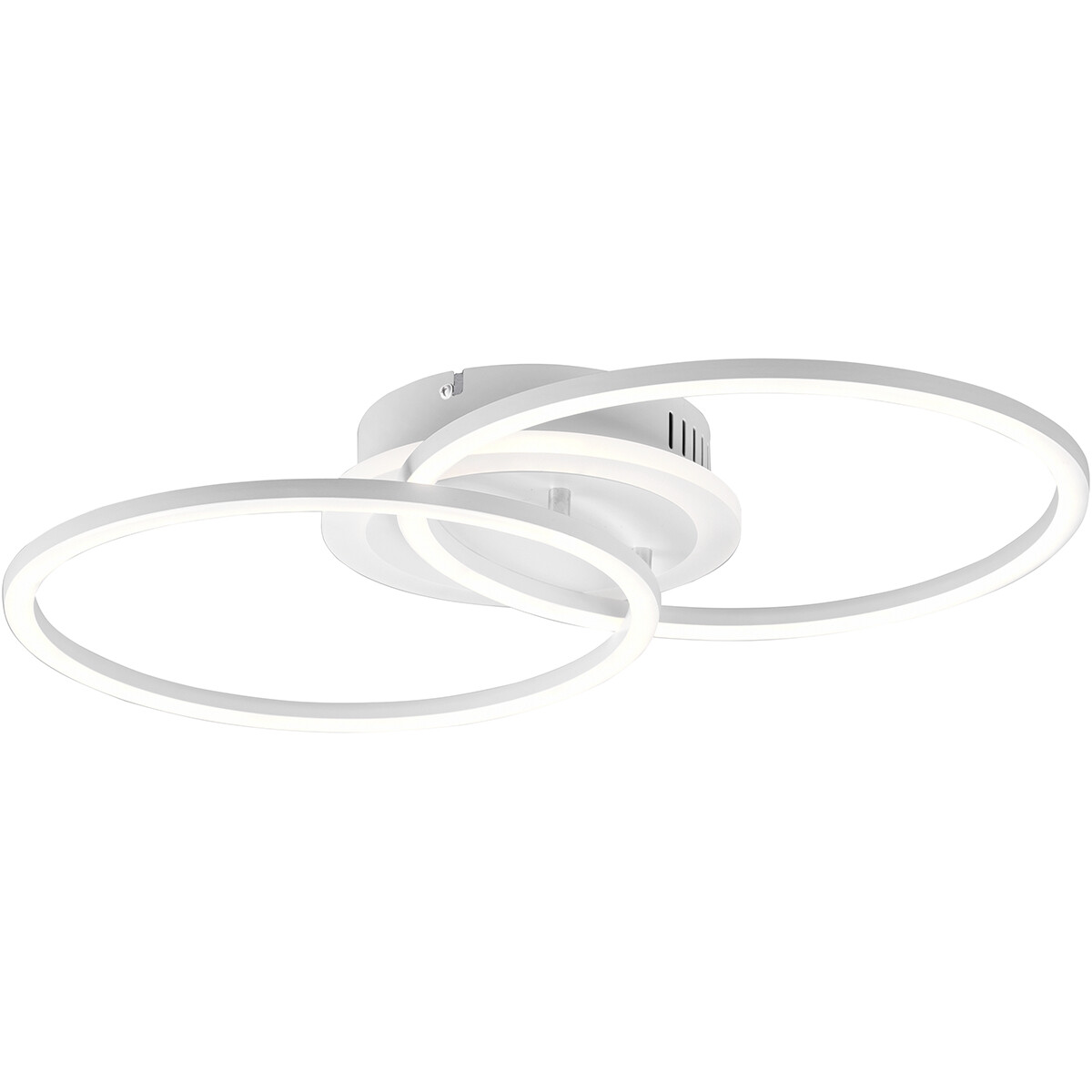 LED Plafondlamp - Plafondverlichting - Trion Venda - 25W - Natuurlijk Wit 4000K - Dimbaar - Rond - Mat Wit - Aluminium 1 LED Plafondlamp - Plafondverlichting - Trion Venda - 25W - Natuurlijk Wit 4000K - Dimbaar - Rond - Mat Wit - Aluminium